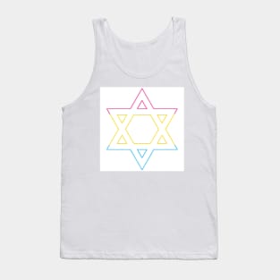 Star of David Pan Pride Tank Top